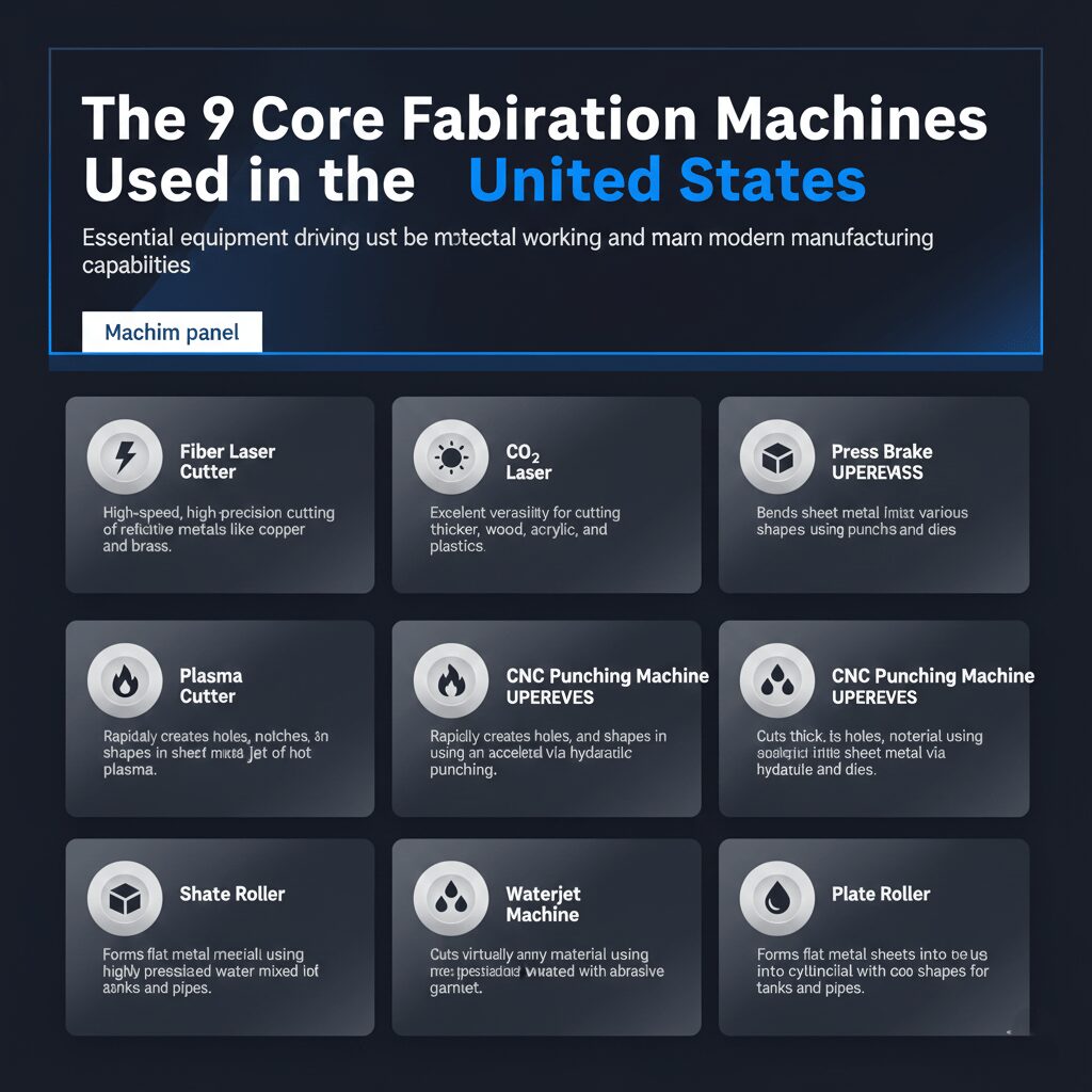 types-fabrication-machines